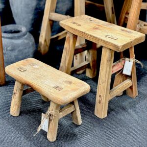 Vintage Babykvadrat Krakk - Bilde 2