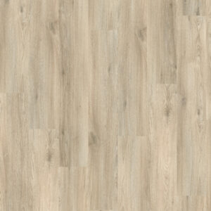 Lys eikefarget klikkvinyl med naturlig trestruktur og plankemønster