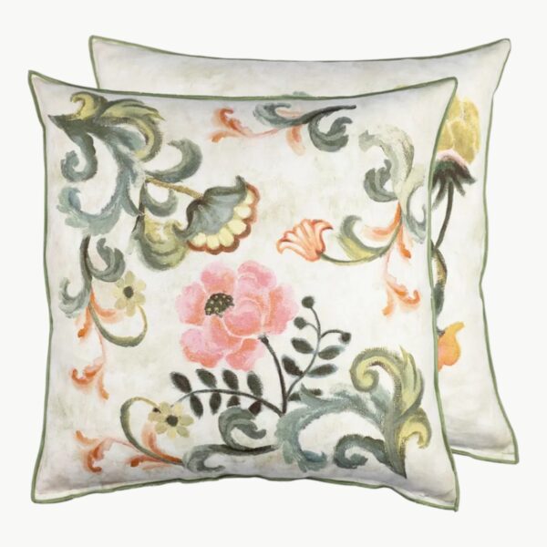 Osier Damassé Travertine Pyntepute