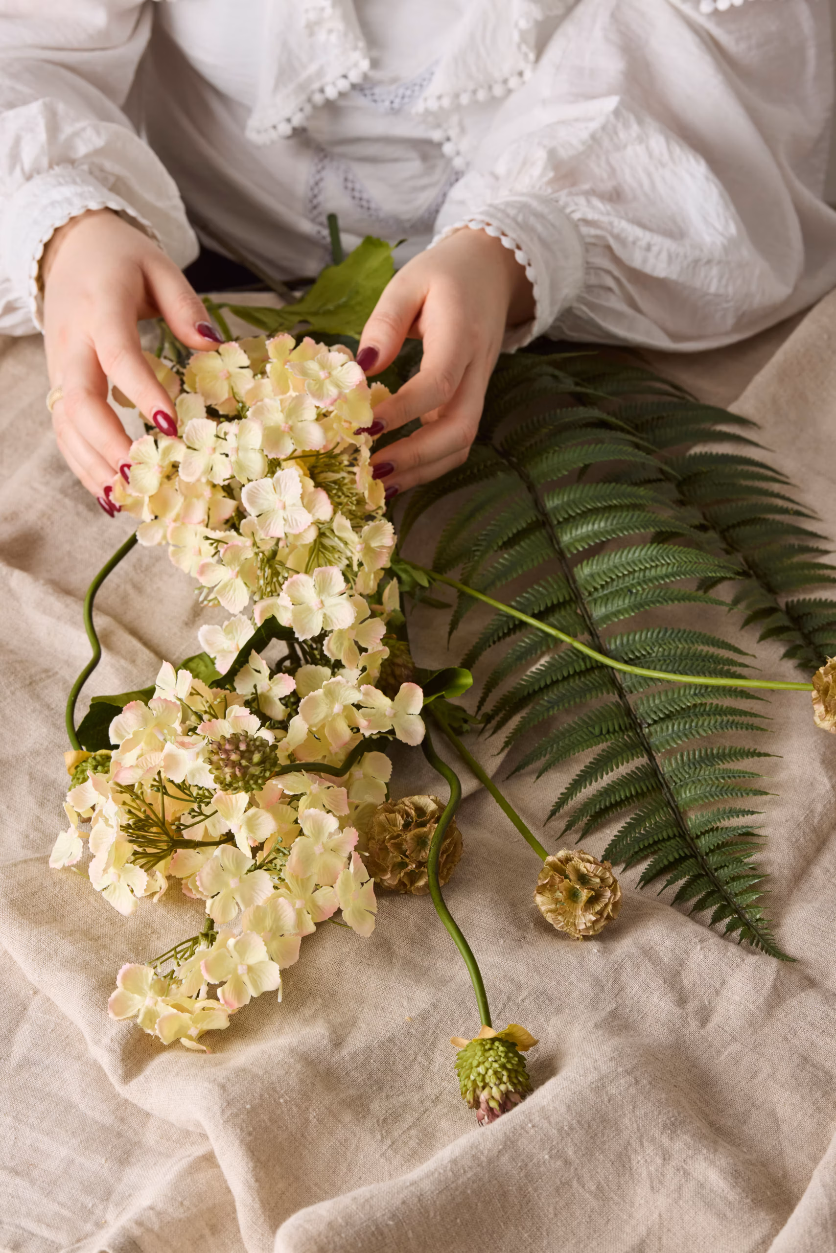 Ormbunksblad Grønn 105 cm - Bilde 5