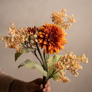 Brudeslør Oransje 70 cm - Bilde 6