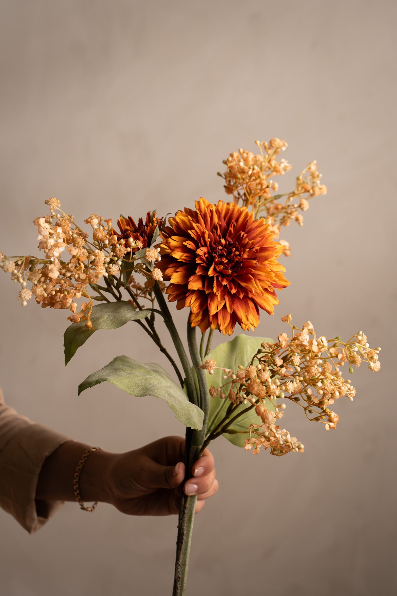 Brudeslør Oransje 70 cm - Bilde 6