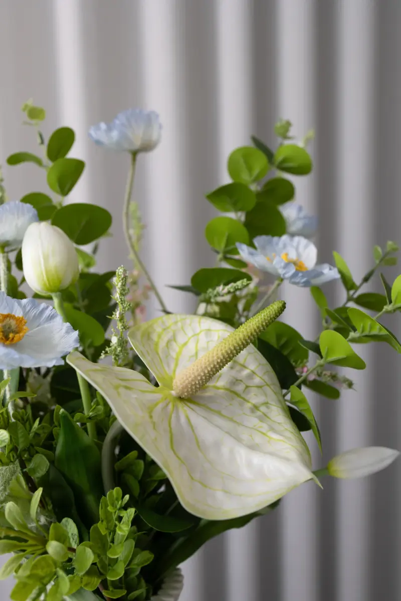 Bright Summer – Kunstig Blomsterbukett