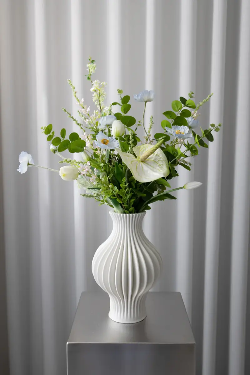 Bright Summer – Kunstig Blomsterbukett