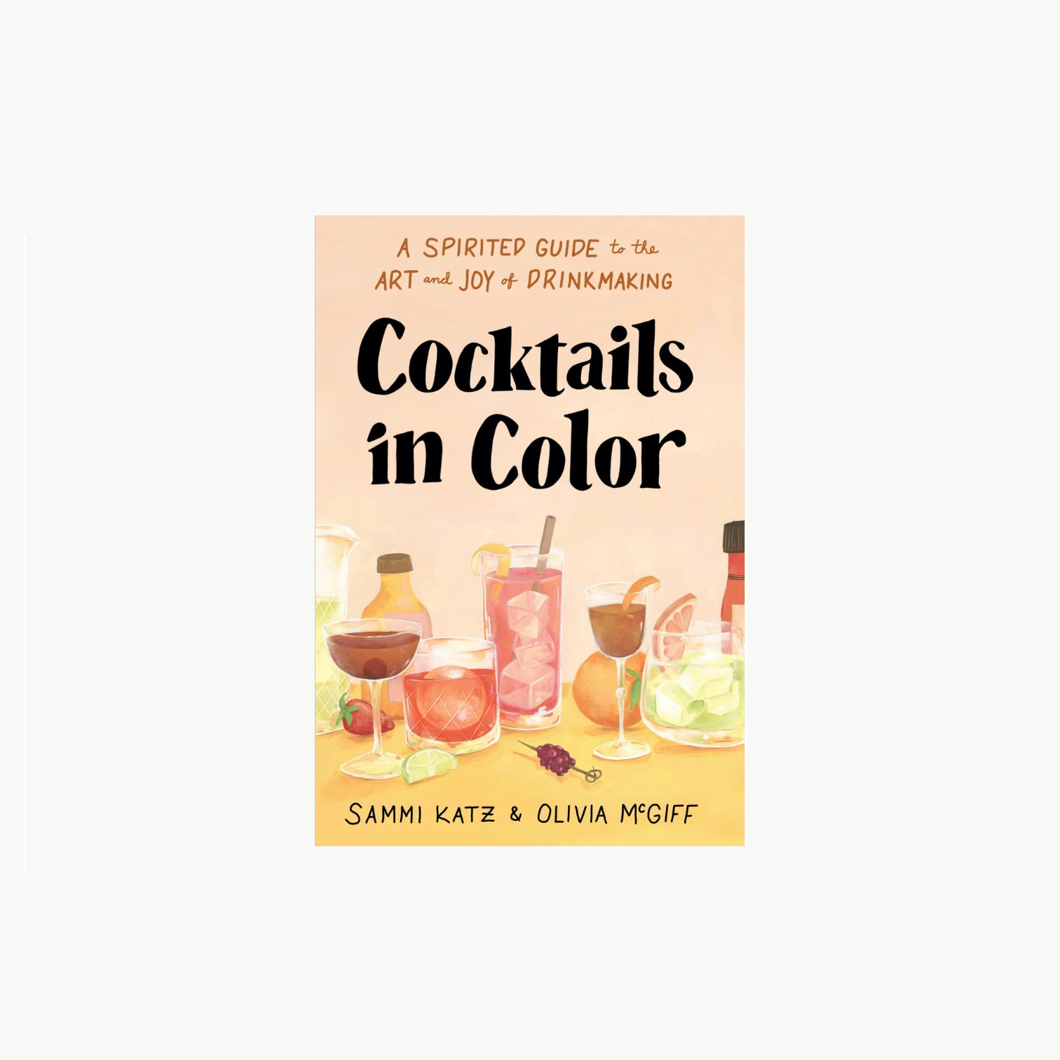 Cocktails in Color bok av Camille Wilson fra New Mags med fargerike drinkoppskrifter