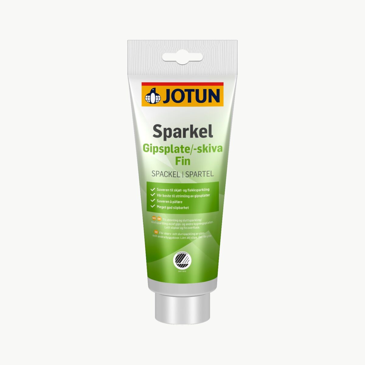 Jotun Sparkel Gipsplate Fin 400 ml tube for skjøt- og flekksparkling av gips