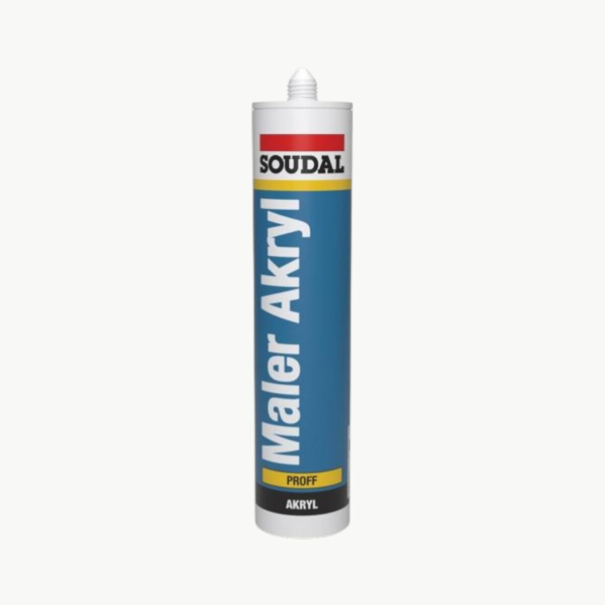 Soudal Maler Akryl Proff 310 ml patron for fuging og sparkling innendørs