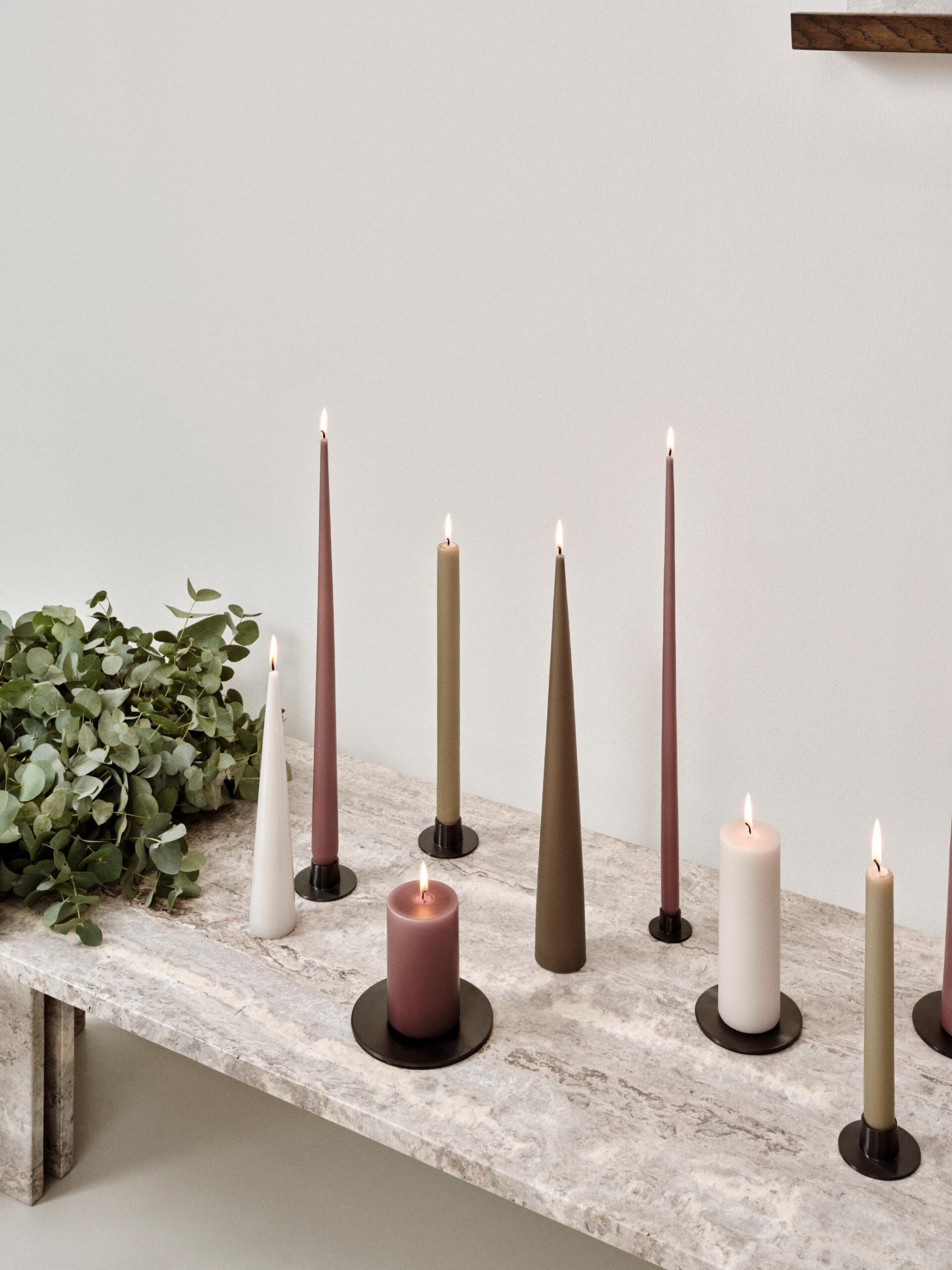 Lysplate Small Børstet Sort - Bilde 2