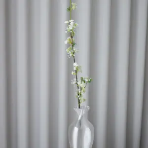 Kunstig snow willow gren hvit fra Bloom Objects naturtro dekorasjon