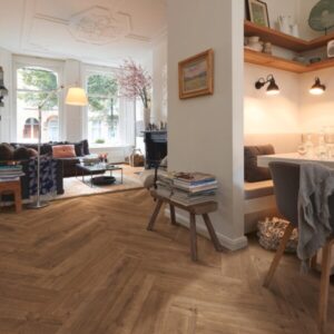 Laminat fiskebensgulv MeisterDesign LS 350 Amber Oak 07002 – eikelook laminat med trestruktur