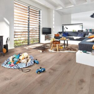 Laminat MeisterDesign LL 250 Stream Oak 07143 – eikelook laminat med naturtro trestruktur