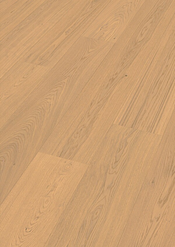 Herdet tregulv Lindura Natural Cream Oak 08966 – Klassiske Brede Planker – Ultramattlakk