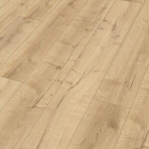 Klikkvinylgulv Rigid-Vinyl RM 500 S – Marching band 20206 eik dekor med trestruktur og V-fas