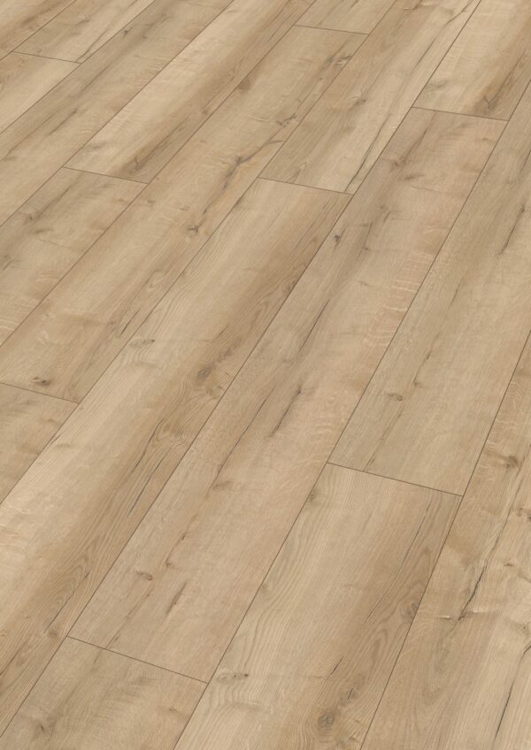 Klikkvinylgulv Rigid-Vinyl RM 500S String band 20207 eikedekor med naturtro trestruktur og brede planker