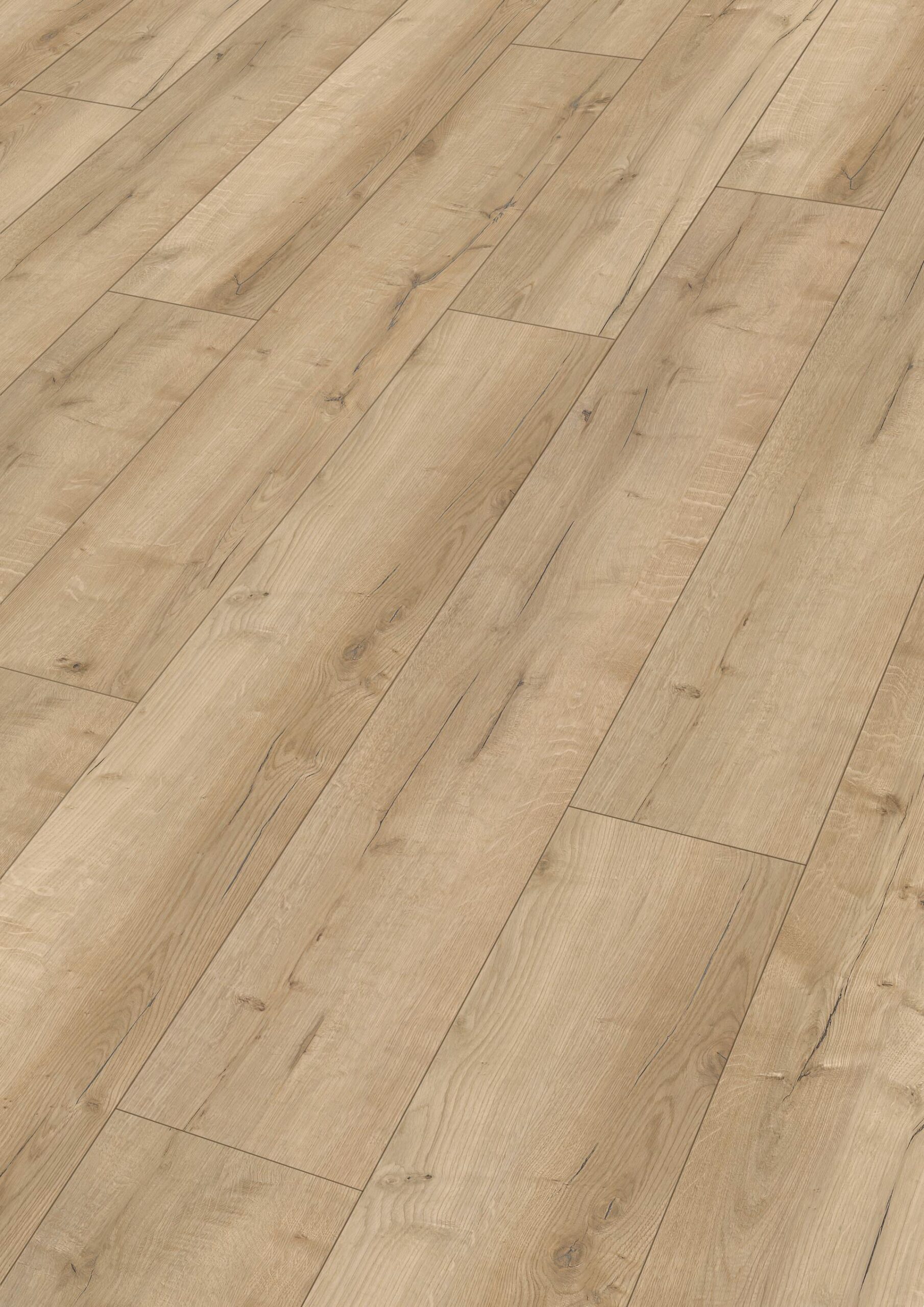 Klikkvinylgulv Rigid-Vinyl RM 500S String band 20207 eikedekor med naturtro trestruktur og brede planker