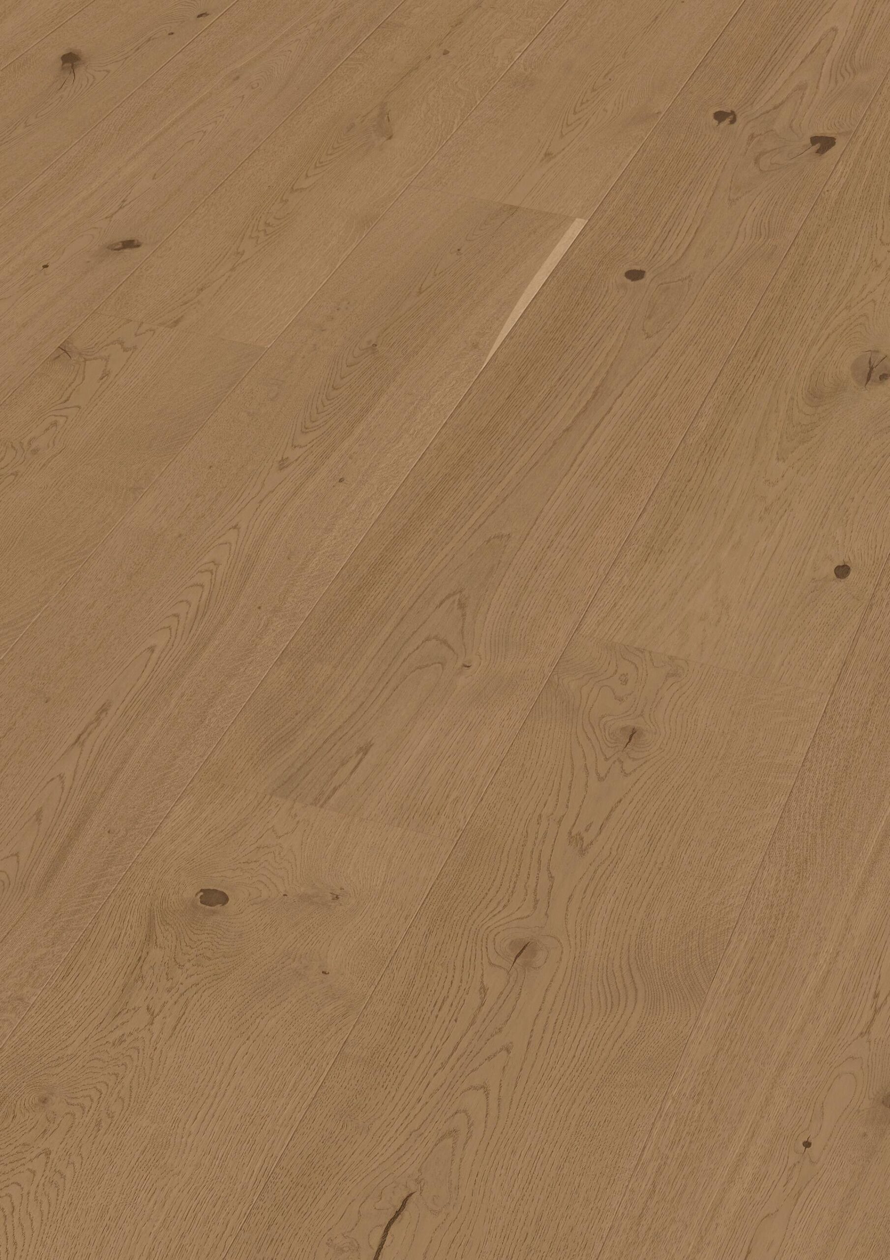 Herdet tregulv Lindura Clay Brown Oak Authentic 20225 – Brede Planker – Ultramattlakk - Bilde 2