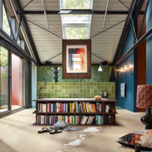 Herdet tregulv Lindura Milk Cream Oak Lively 20228 – Brede Planker – Ultramattlakk - Bilde 3