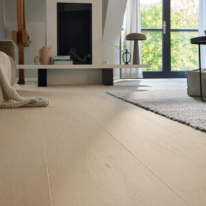 Herdet tregulv Lindura Natural Pearl White Oak 20229 – Brede Planker – Ultramattlakk - Bilde 3