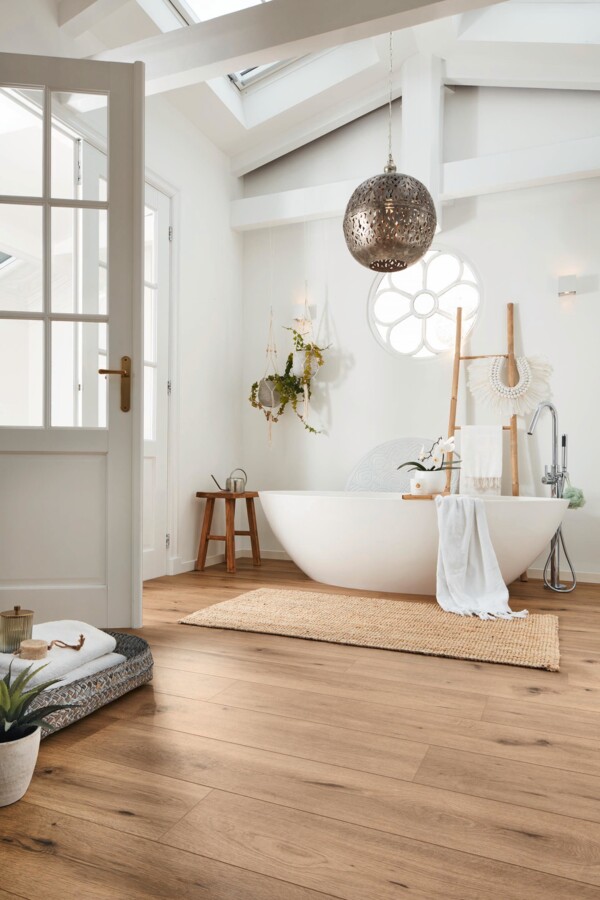 Klikkvinyl med kork Design. next DD 500 S – Light field oak 06843