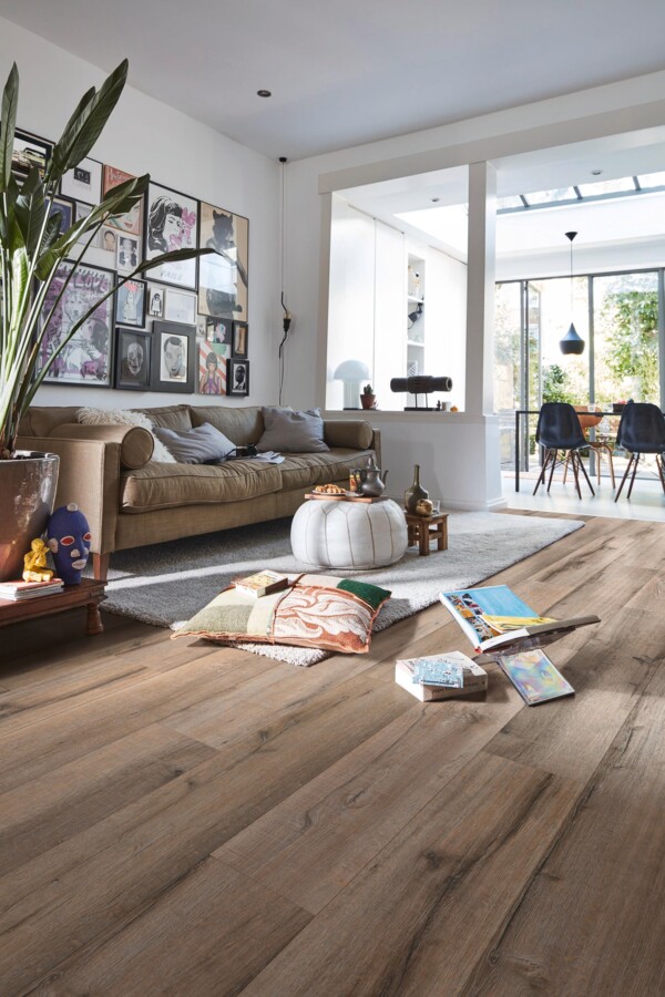 Klikkvinyl med kork Design. next DD 500 S – Clay Grey Old Wood Oak 06986 - Bilde 3