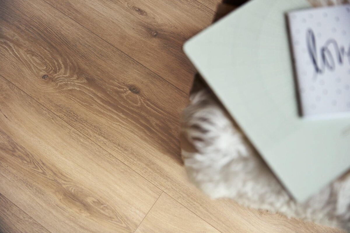 Klikkvinyl med kork Design. next DD 500 S – Desert Oak 06998