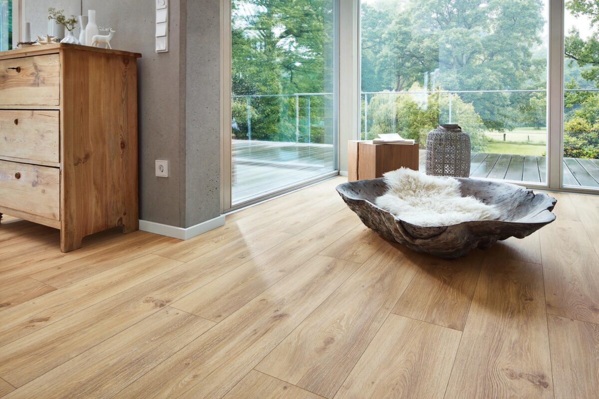 Klikkvinyl med kork Design. next DD 500 S – Desert Oak 06998