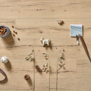 Klikkvinyl med kork Design. next DL 500 S – Light Old Wood Oak 07139 - Bilde 2