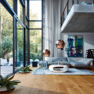 Herdet Tregulv Lindura Oak Lively 08900 – Brede planker – Naturlig oljet - Bilde 2