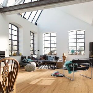 Herdet tregulv Lindura Oak Authentic Pure 08902 – Ekstra Brede Planker – Naturlig Oljet - Bilde 2