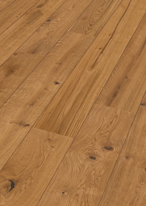 Herdet tregulv Lindura Oak Authentic 08904 – Brede Planker – Naturlig Oljet - Bilde 4