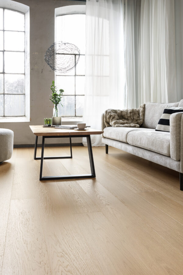 Maxwood XL Herdet Tregulv - Ek Natur Raw - Bilde 8