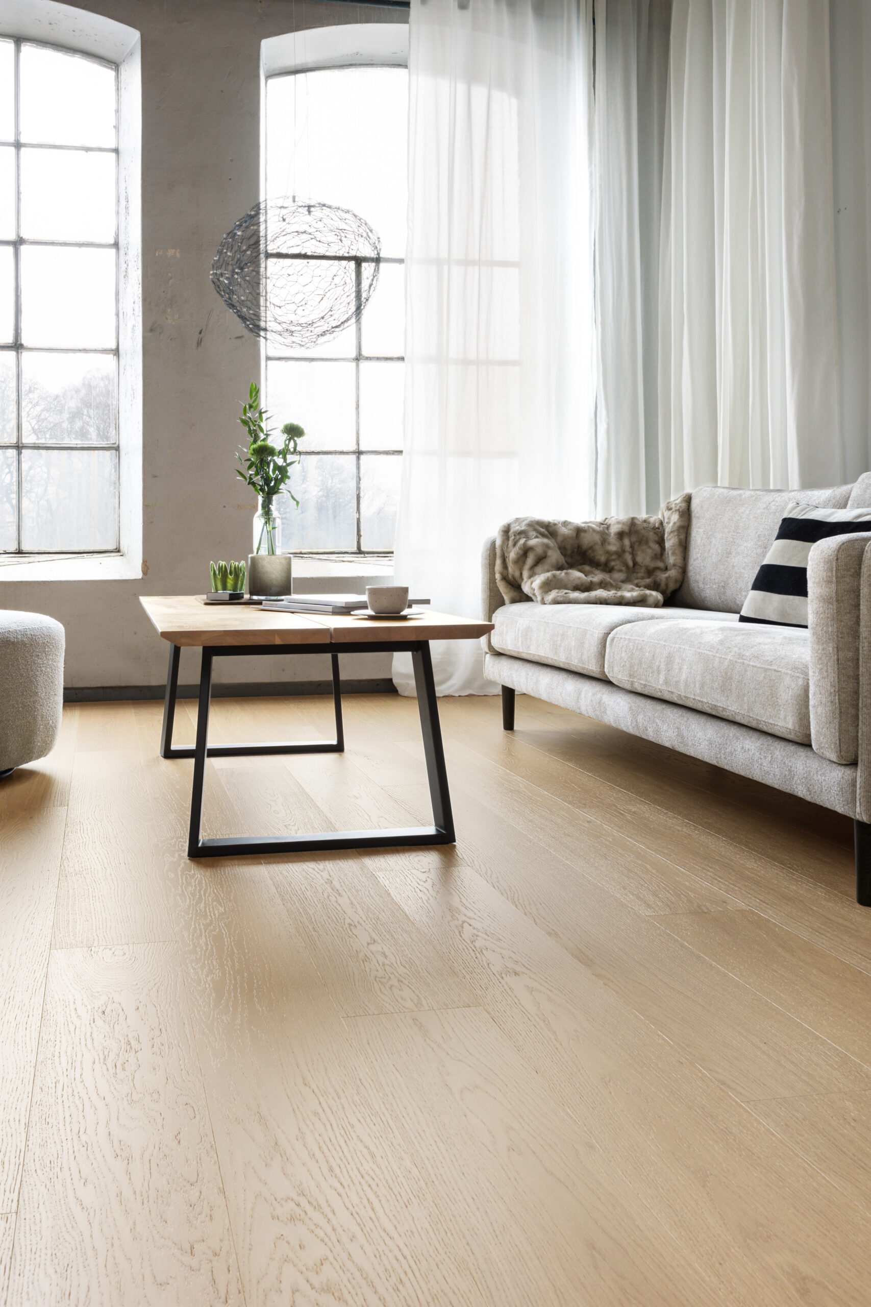 Maxwood XL Herdet Tregulv - Ek Natur Raw - Bilde 8