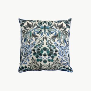 Ikebana Damask Slate Blue Pyntepute - Bilde 2
