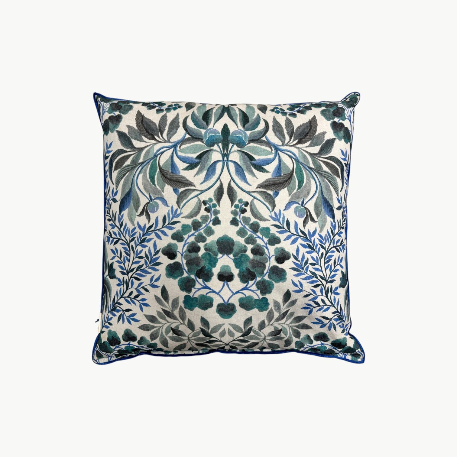 Ikebana Damask Slate Blue Pyntepute - Bilde 2