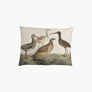 Designers Guild John Derian pyntepute med fugler på grener i naturtoner