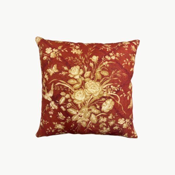 Ralph Lauren Eliza Floral Sunbaked Red Pyntepute 30 55x55 - Bilde 1