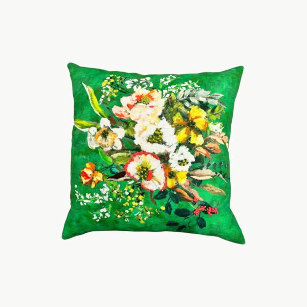 Designers Guild Margaretta Emerald Pyntepute 59 55x55 - Bilde 1