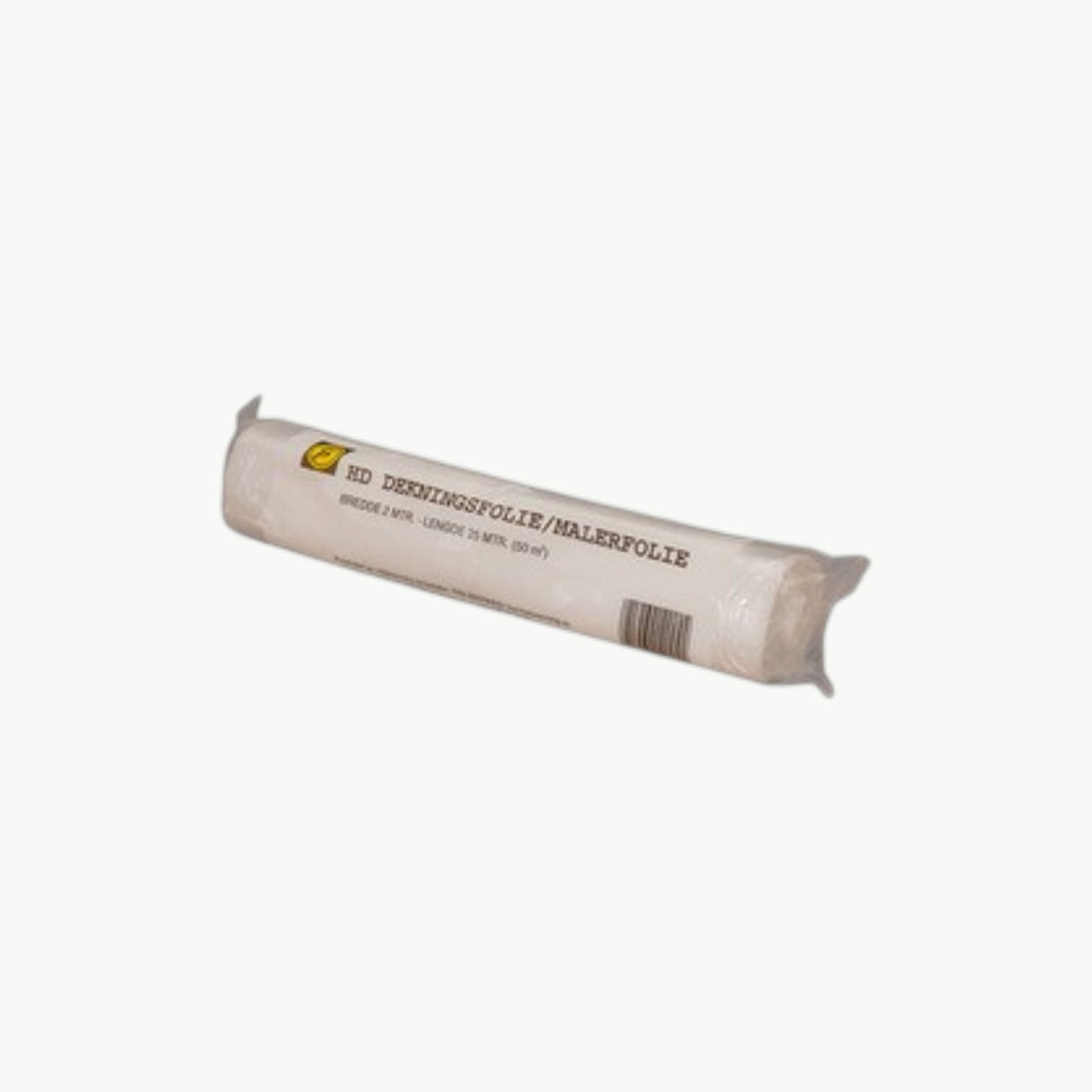 Dekkfolie 2x25 m malerfolie i rull