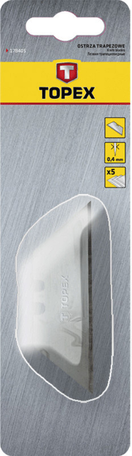 Knivblad Topex 60 mm 5-pk