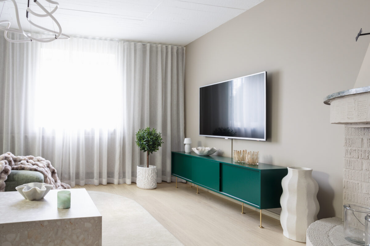 Maxwood XL Herdet Tregulv - Eik Natur Vit