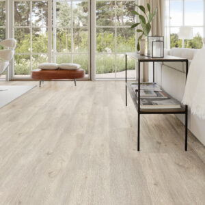 Klikkvinyl med kork Ek Blond med lys eikelook og naturtro trestruktur