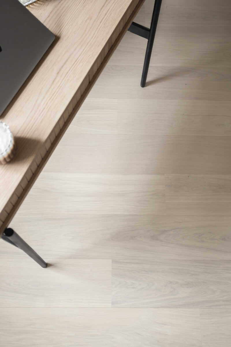 Maxwood XL Herdet Tregulv - Eik Natur Vit