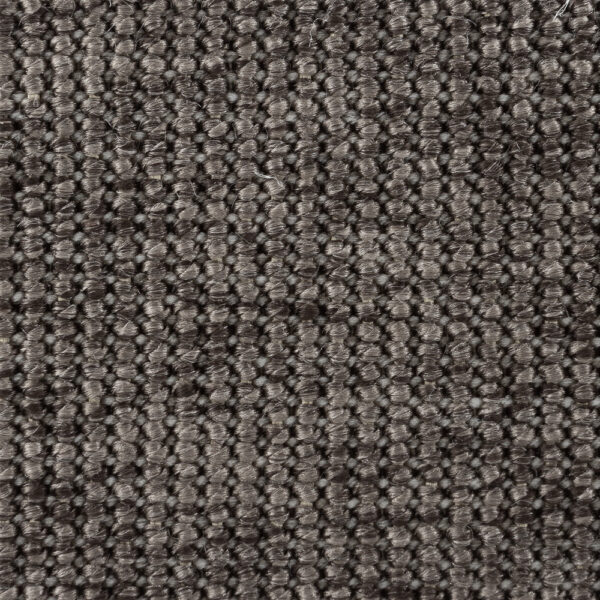 Vevd terrasseteppe i brun polypropylen