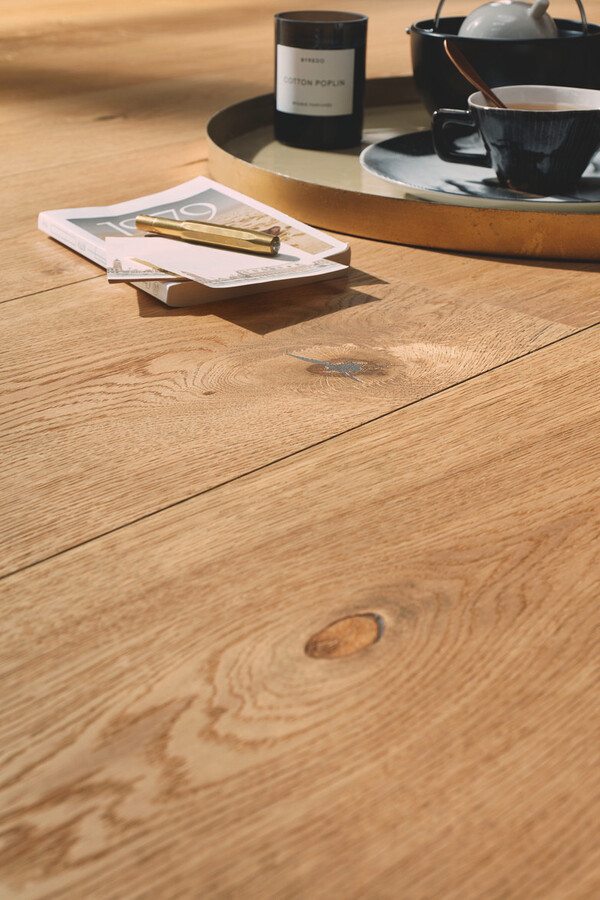 Herdet tregulv Lindura Authentic Oak 08915 – Ekstra Brede Planker – Ultramattlakk - Bilde 5