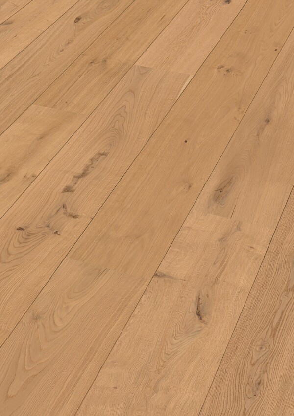 Herdet tregulv Lindura Authentic Pure Oak 08921 – Extra Brede Planker – Ultramattlakk - Bilde 2