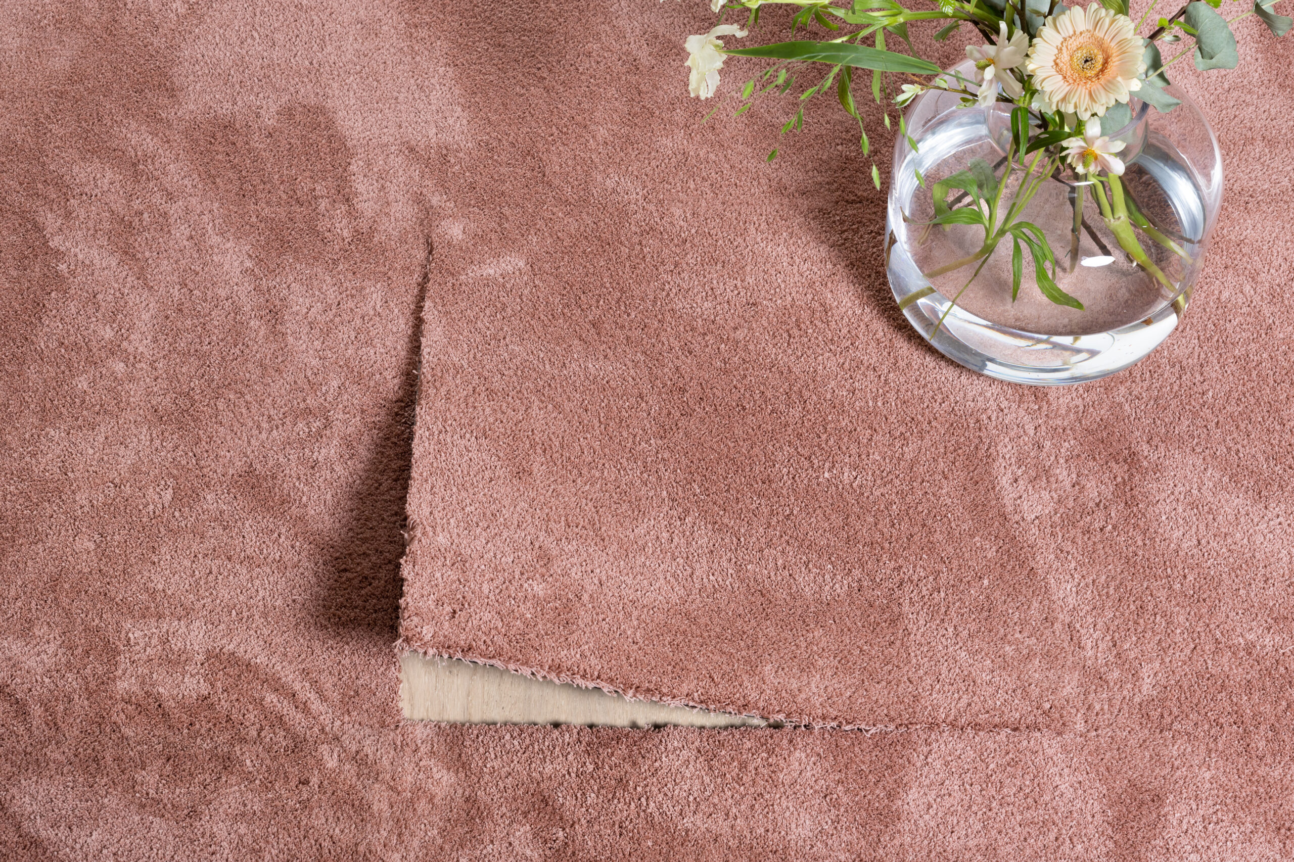 Teppeflis Mezzo Square – Rose 50x50 - Bilde 3