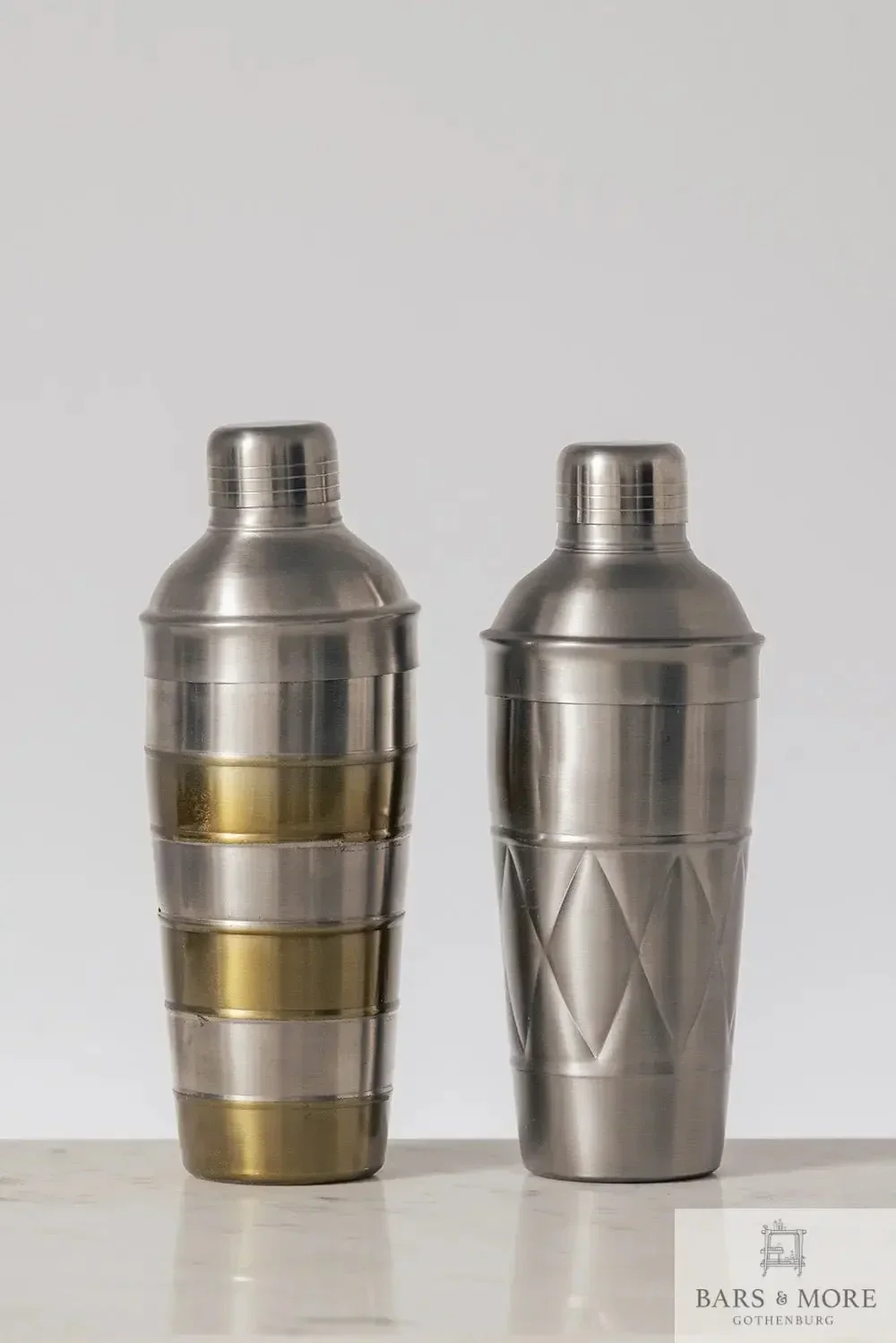 Grenoble shaker i metall med elegant og klassisk design