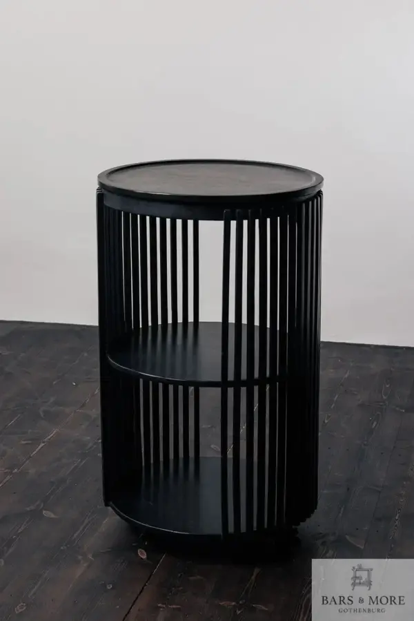 Monpellier høy ribbet bartralle - Sort - Bilde 4