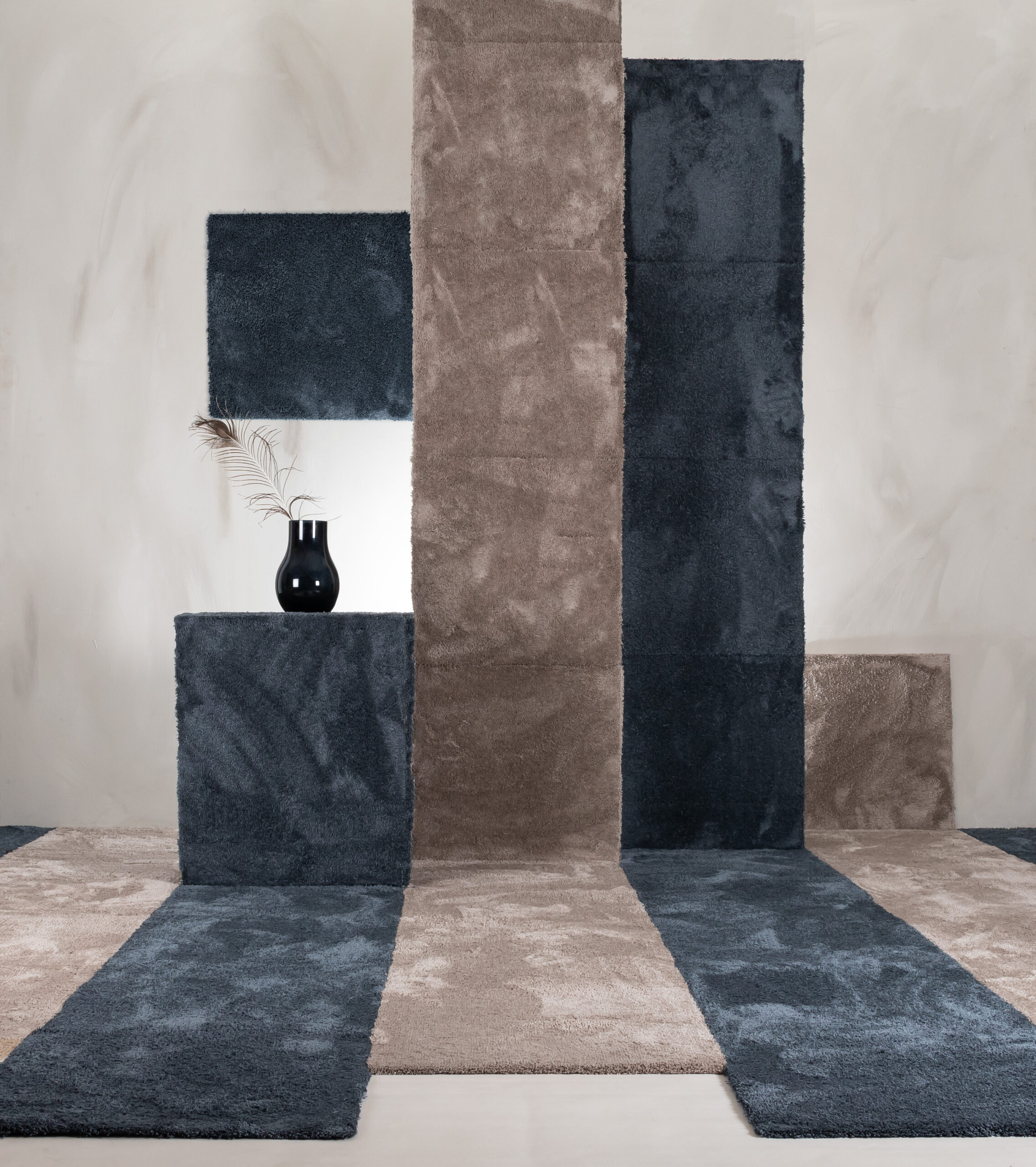 Teppeflis Mezzo Square – Sand 50x50 - Bilde 3