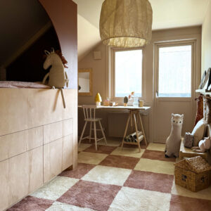 Teppeflis Mezzo Square – Blond 50x50 - Bilde 2